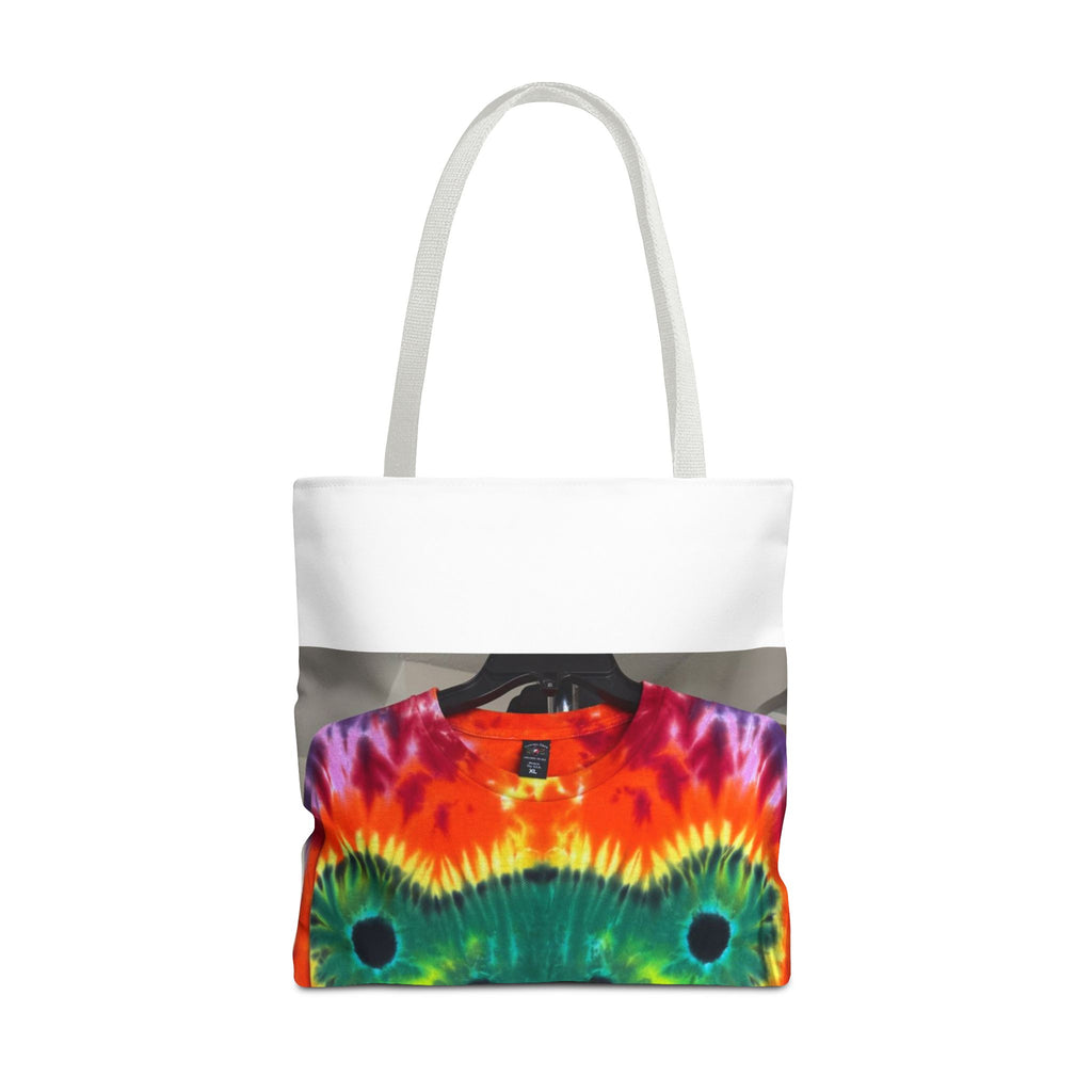 Rainbow Bear Full Spectrum Psychedelic Tie-Dye Tote Bag | JamminOn