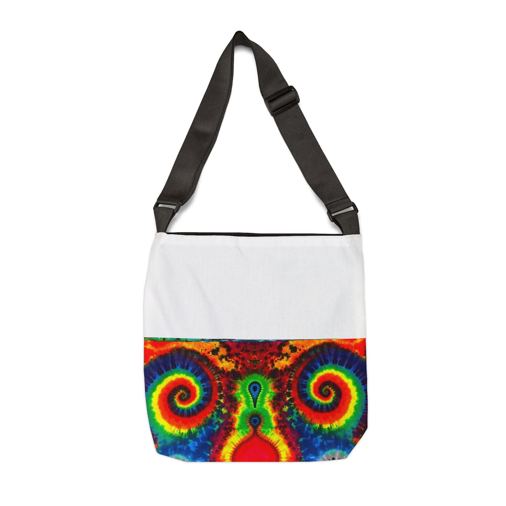 Blue Bear Heart Tie-Dye Tote Bag | JamminOn