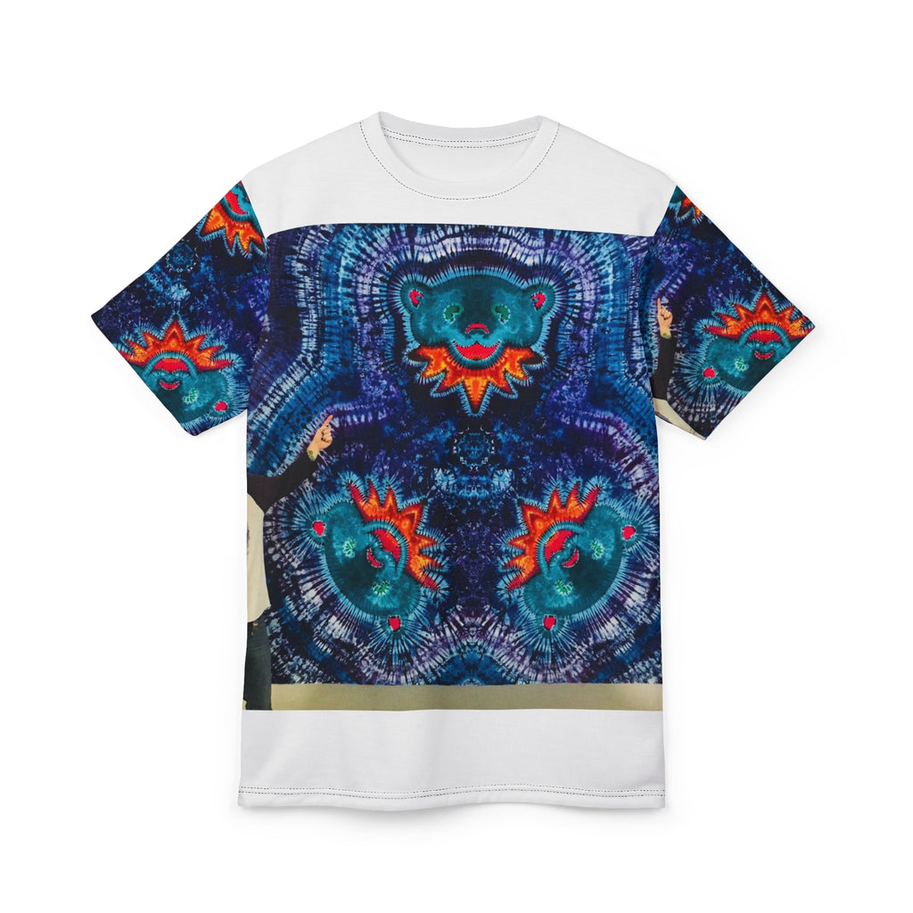 Cosmic Bear Mandala Tie-Dye AOP Shirt - JamminOn