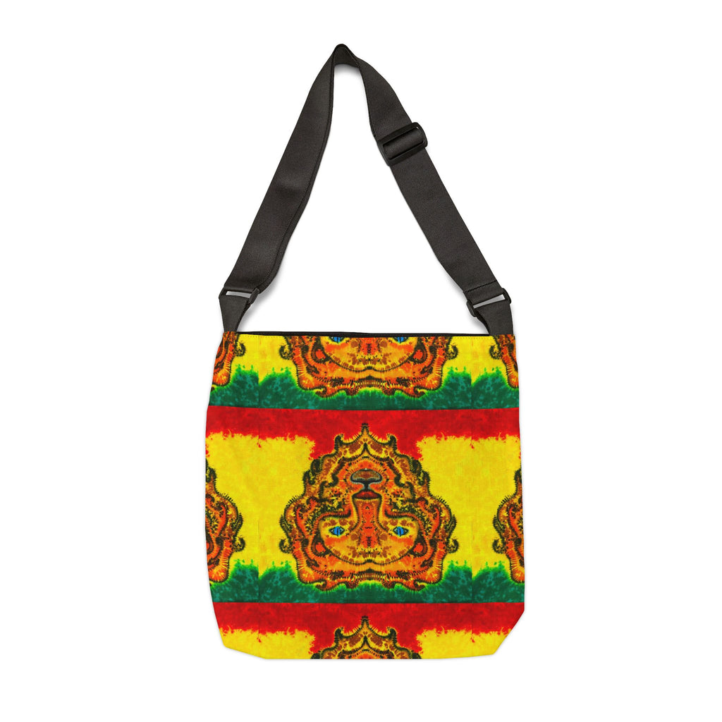 Rasta Lion Tie-Dye Tote Bag | JamminOn