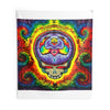 Stealie Skull Bear Heart Tie-Dye Wall Tapestry | JamminOn