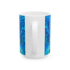 Stealie Turtle Mandala Tie-Dye Ceramic Mug | JamminOn