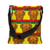 Rasta Lion Tie-Dye Tote Bag | JamminOn