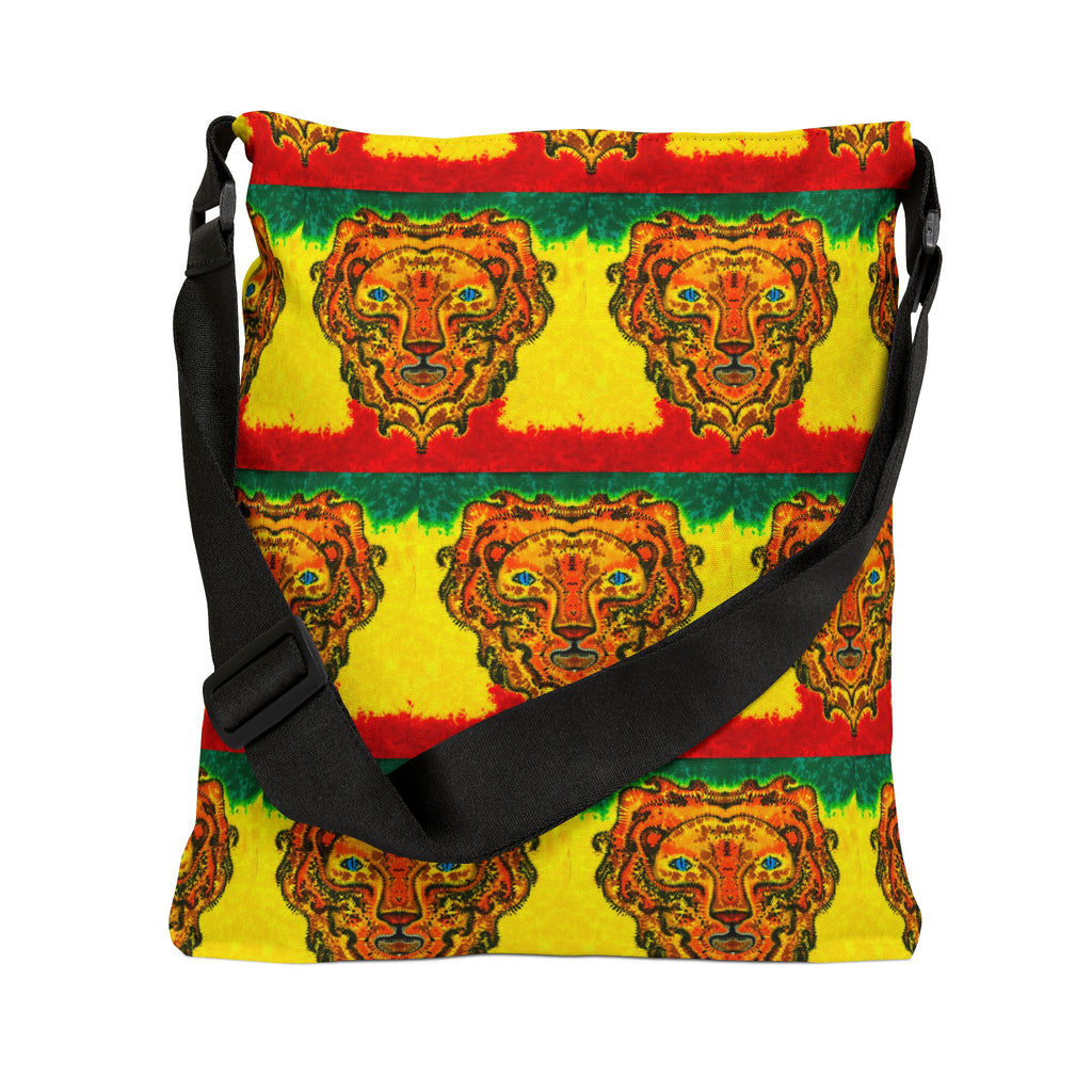 Rasta Lion Tie-Dye Tote Bag | JamminOn