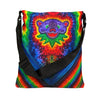 Purple Bear Chevron Tie-Dye Tote Bag | JamminOn