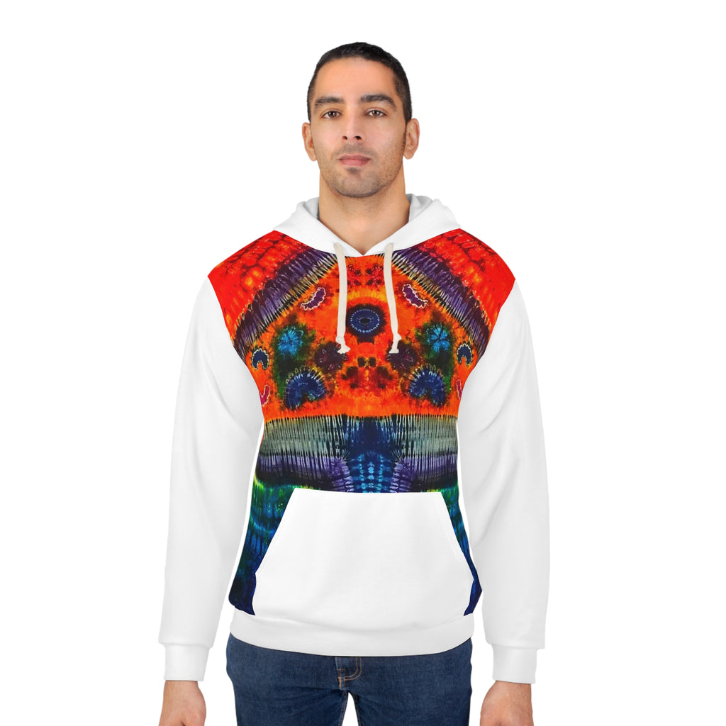 Psychedelic Mushroom Mandala Tie-Dye AOP Hoodie | JamminOn
