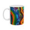Bear and Mushroom Tie-Dye Ceramic Mug | JamminOn