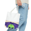 Alien Starburst Psychedelic Tie-Dye Tote Bag | JamminOn