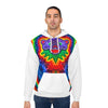 Purple Bear Chevron Tie-Dye AOP Hoodie | JamminOn