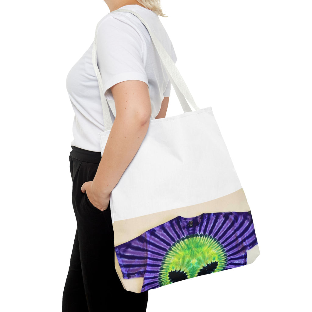 Alien Starburst Psychedelic Tie-Dye Tote Bag | JamminOn