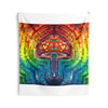 Rainbow Mushroom Tie-Dye Wall Tapestry | JamminOn