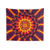 Purple Gold Starburst Tie-Dye Wall Tapestry | JamminOn