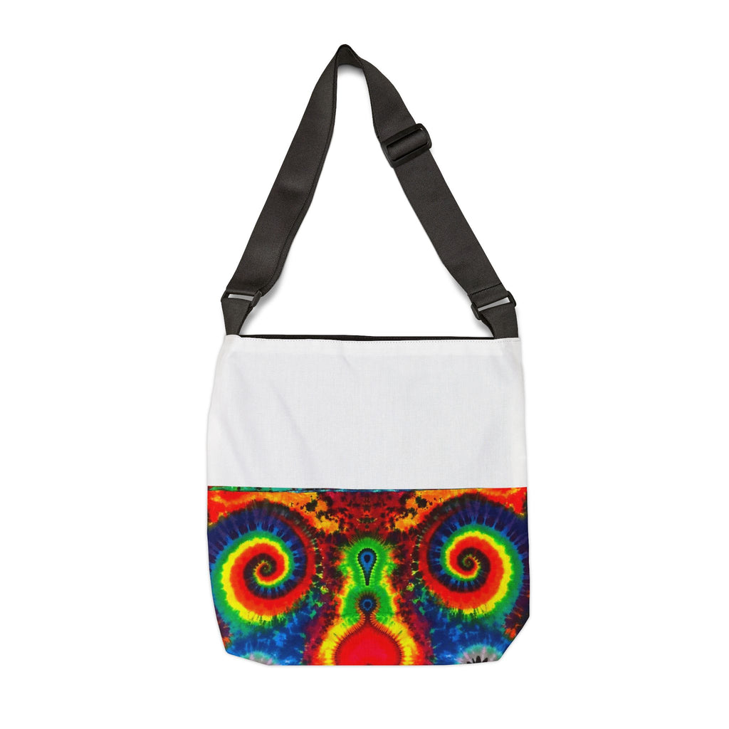 Blue Bear Heart Tie-Dye Tote Bag | JamminOn