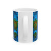 Sea Turtle Family Tie-Dye Ceramic Mug | JamminOn