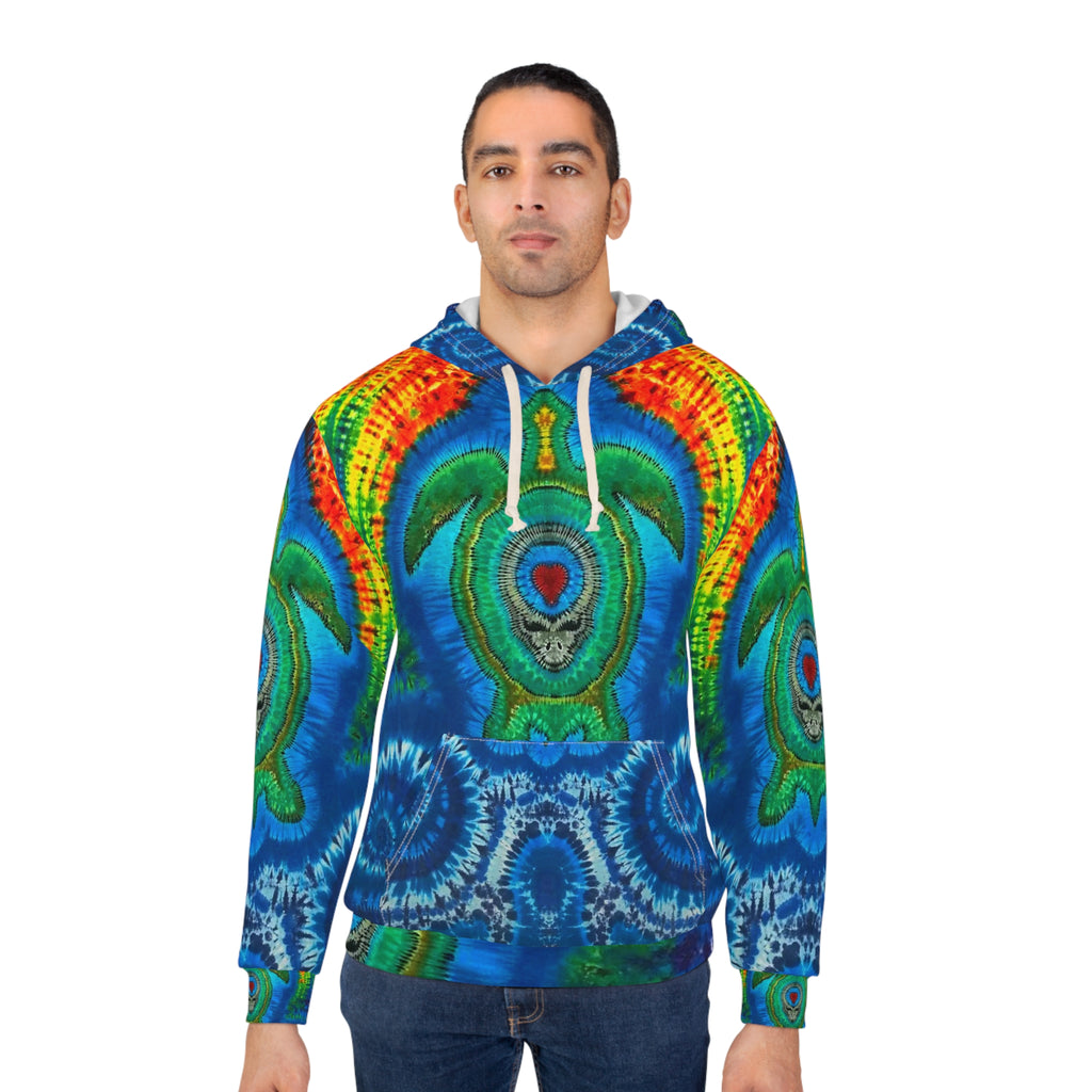 Aloha Honu Sea Turtle Tie-Dye AOP Hoodie | JamminOn