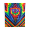 Purple Bear Chevron Tie-Dye Wall Tapestry | JamminOn