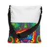 Blue Bear Heart Tie-Dye Tote Bag | JamminOn