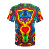 Blue Bear Heart Tie-Dye AOP Shirt | JamminOn