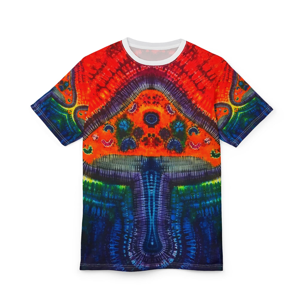 Psychedelic Mushroom Mandala Tie-Dye AOP Shirt | JamminOn