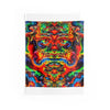 Abstract Mirror Mandala Tie-Dye Wall Tapestry | JamminOn