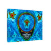 Stealie Turtle Mandala Tie-Dye Canvas Print | JamminOn