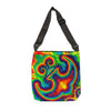 Om Symbol Rainbow Tie-Dye Tote Bag | JamminOn