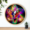 Psychedelic Tie-Dye Wall Clock | JamminOn Festival Home Decor