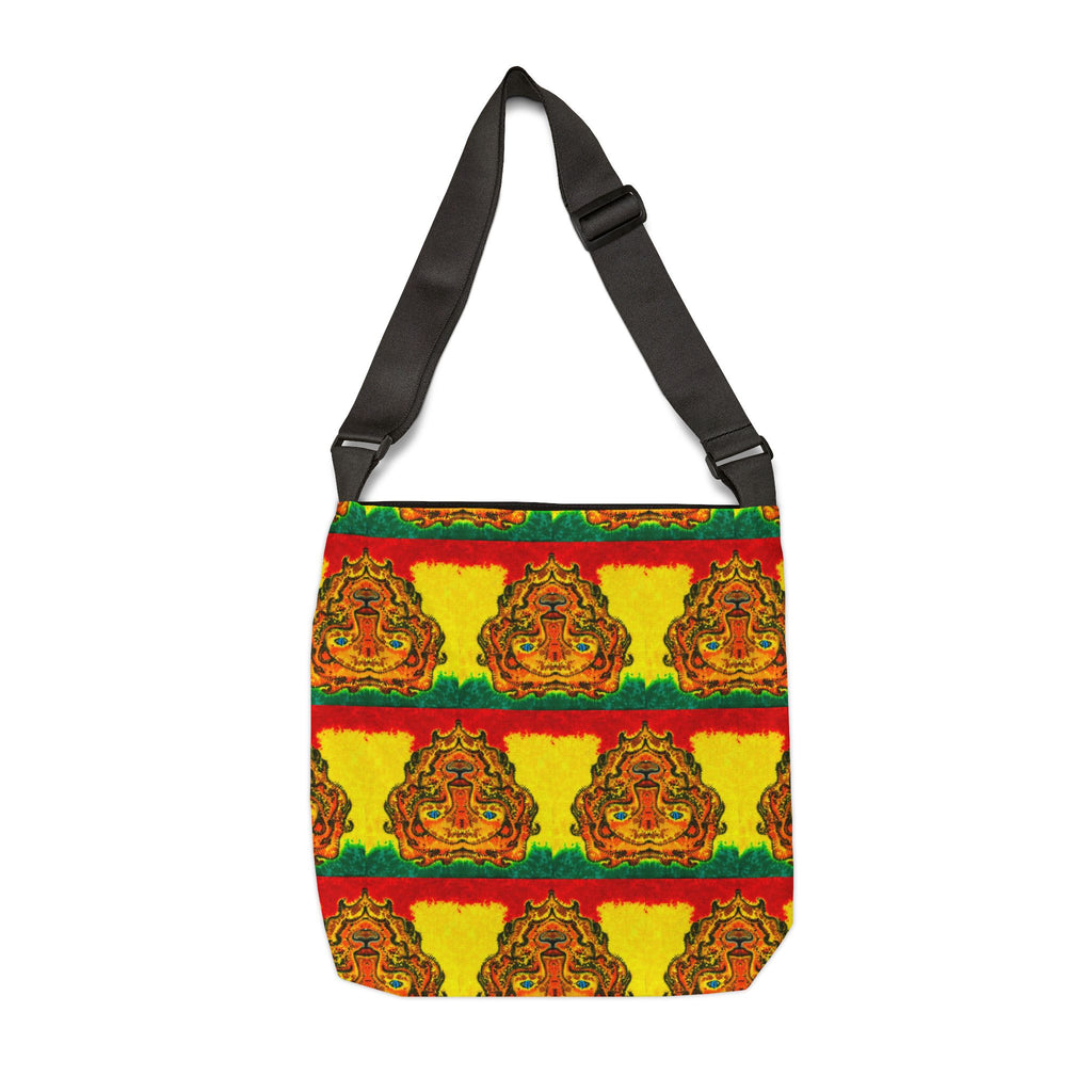 Rasta Lion Tie-Dye Tote Bag | JamminOn