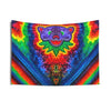 Purple Bear Chevron Tie-Dye Wall Tapestry | JamminOn