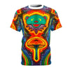 Bear & Mushroom Tie-Dye AOP Shirt | JamminOn