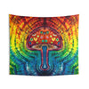 Rainbow Mushroom Tie-Dye Wall Tapestry | JamminOn
