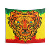 Rasta Lion Tie-Dye Wall Tapestry | JamminOn