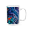 Cosmic Bear Mandala Psychedelic Tie-Dye Coffee Mug | JamminOn