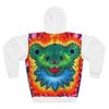 Rainbow Bear Full Spectrum Tie-Dye AOP Hoodie | JamminOn