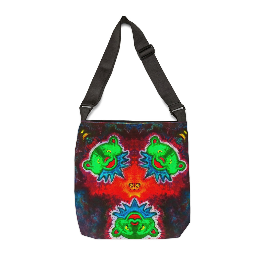 Triple Dancing Bears Tie-Dye Tote Bag | JamminOn