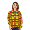 Rasta Lion Tie-Dye AOP Hoodie | JamminOn