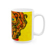 Rasta Lion Tie-Dye Ceramic Mug | JamminOn