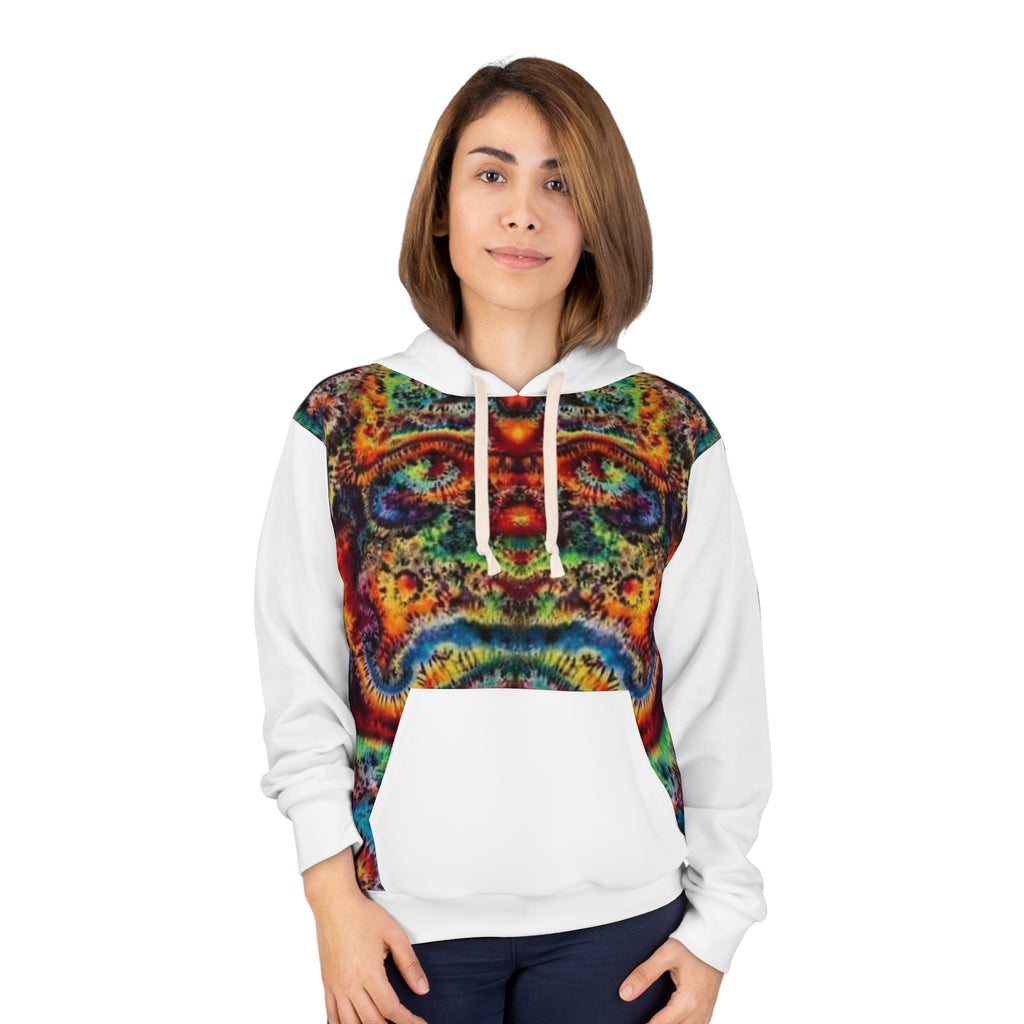 Abstract Mirror Mandala Tie-Dye AOP Hoodie | JamminOn