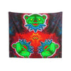 Triple Dancing Bears Tie-Dye Wall Tapestry | JamminOn