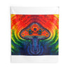 Psychedelic Mushroom Mandala Tie-Dye Wall Tapestry | JamminOn