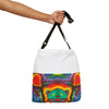 Bear and Mushroom Tie-Dye Tote Bag | JamminOn