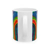 Bear and Mushroom Tie-Dye Ceramic Mug | JamminOn