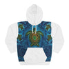 Sea Turtle Family Mandala Tie-Dye AOP Hoodie | JamminOn