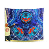 Cosmic Bear Mandala Tie-Dye Wall Tapestry | JamminOn