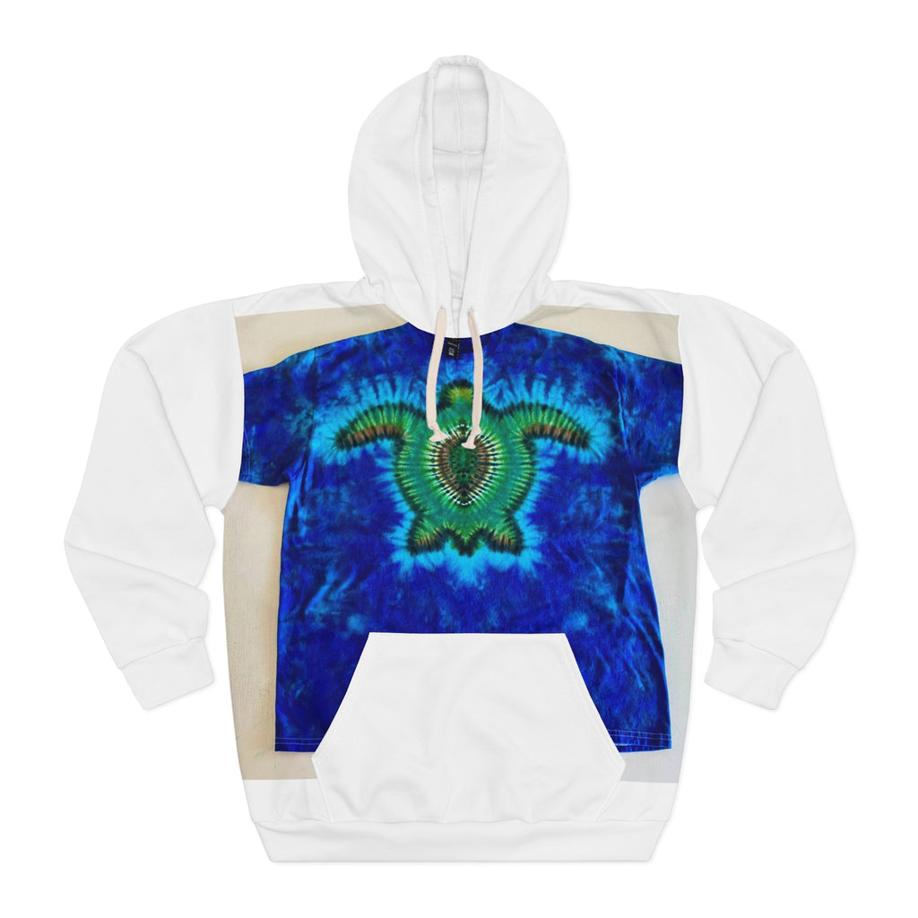 Blue Ocean Sea Turtle Tie-Dye AOP Hoodie | JamminOn
