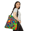 Kimpton Rainbow bird Tie-Dye Tote Bag | JamminOn