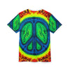 Peace Sign Fire Tie-Dye AOP Shirt | JamminOn