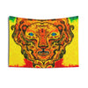 Rasta Lion Tie-Dye Wall Tapestry | JamminOn