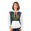 Cosmic Bear Hearts Tie-Dye AOP Hoodie | JamminOn