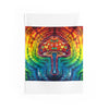 Rainbow Mushroom Tie-Dye Wall Tapestry | JamminOn